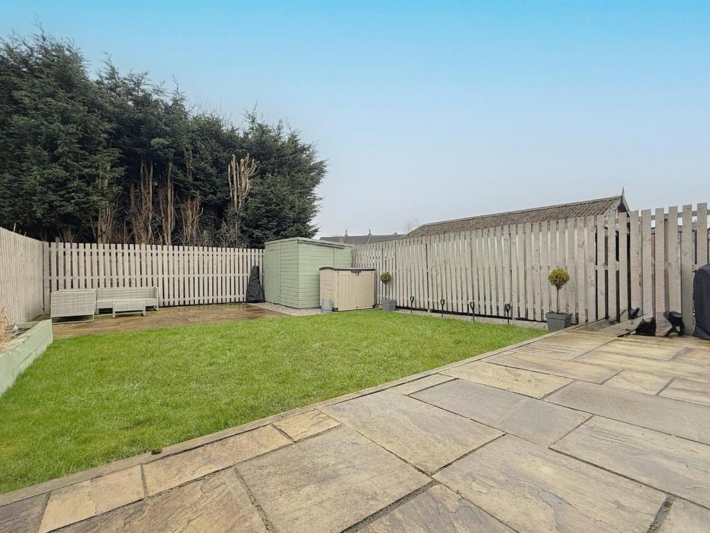 Rear garden