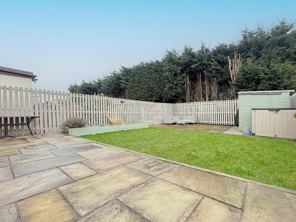 Rear garden
