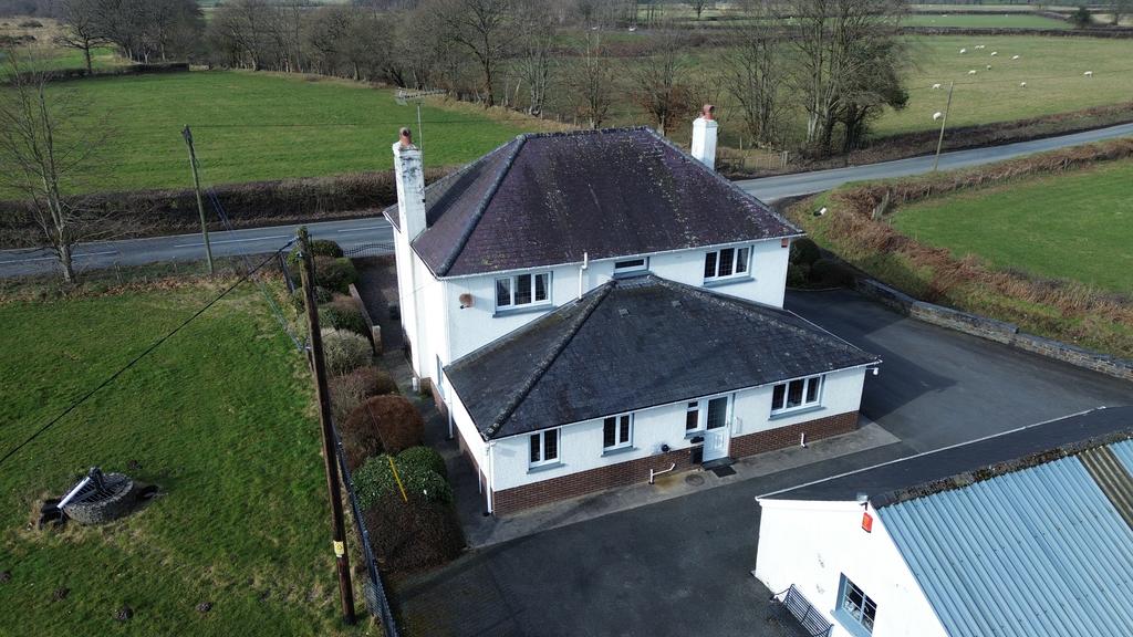 Rear of property