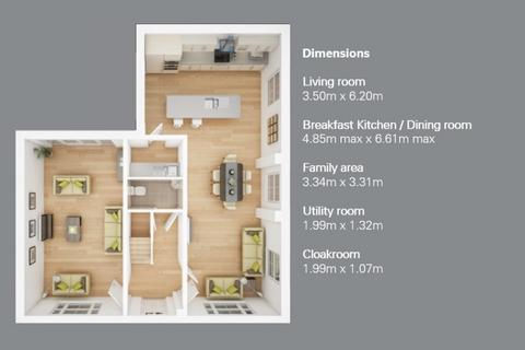 4 bedroom detached house for sale, Plot 60, The Bamburgh at Newton Meadows, Bourne Road NG33