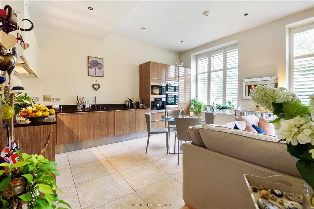 Open plan kitchen