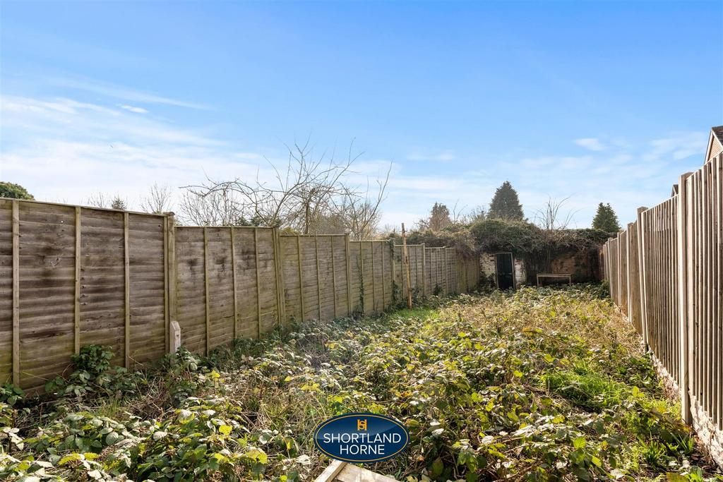 Rear garden