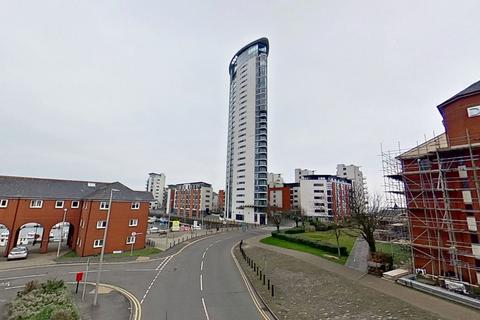 1 bedroom apartment for sale, Apartment 1 Meridian Tower, Trawler Road, Maritime Quarter, Swansea, West Glamorgan, SA1 1JN