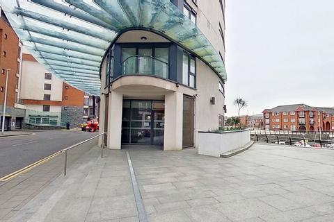 1 bedroom apartment for sale, Apartment 1 Meridian Tower, Trawler Road, Maritime Quarter, Swansea, West Glamorgan, SA1 1JN