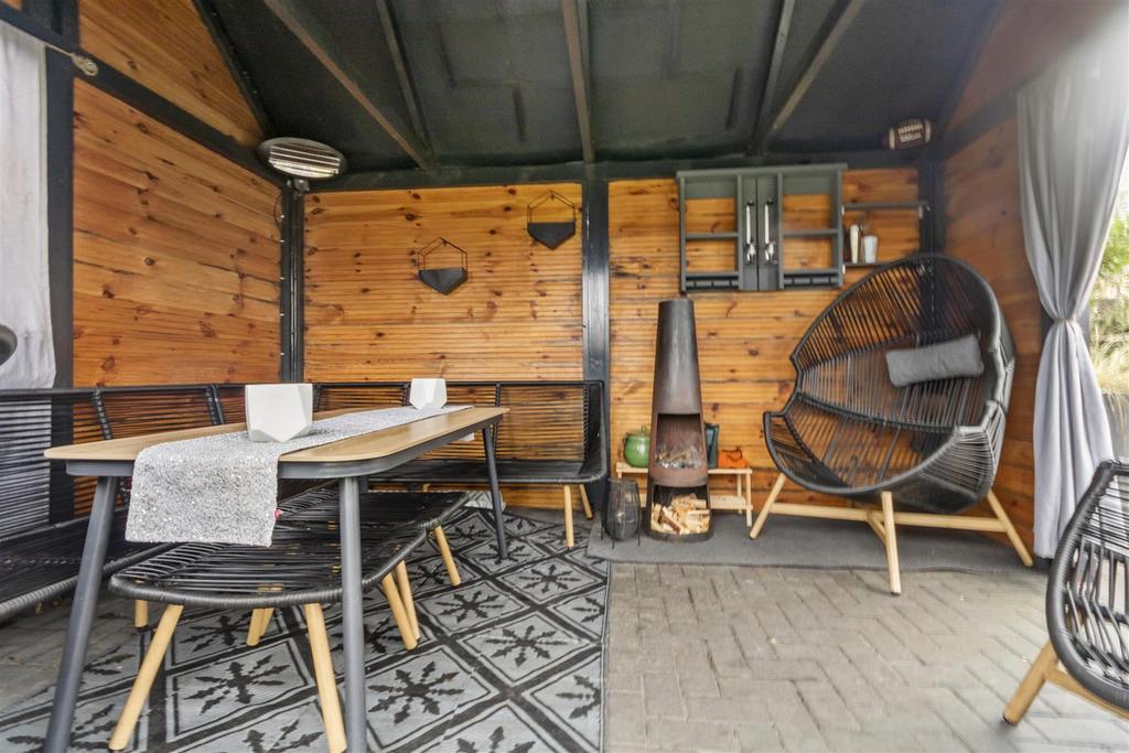 Alfresco dining area