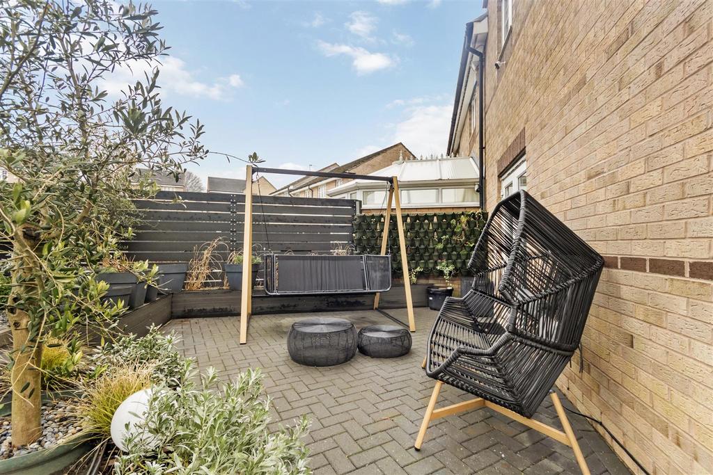 Patio seating area