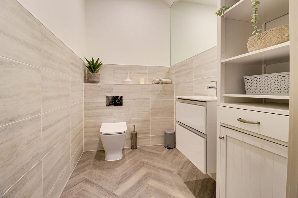 Show home cloakroom