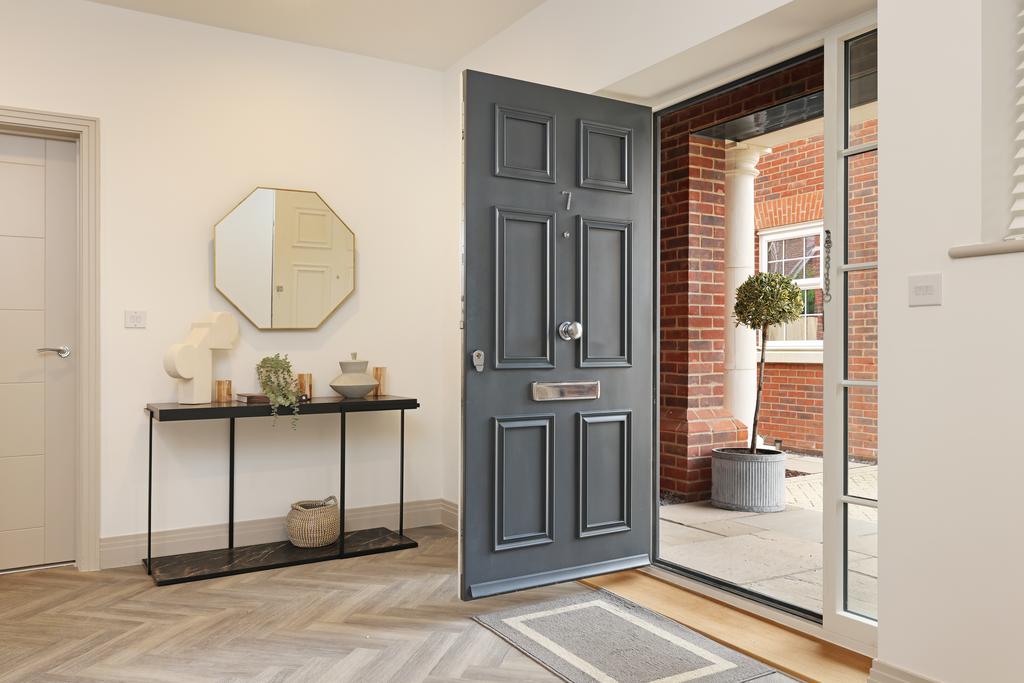 Show home hallway