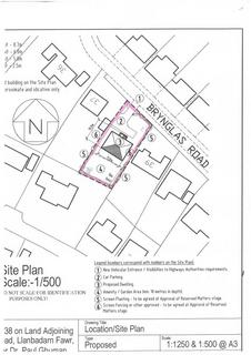 Plot for sale, Brynglas Road, Llanbadarn fawr, Aberystwyth