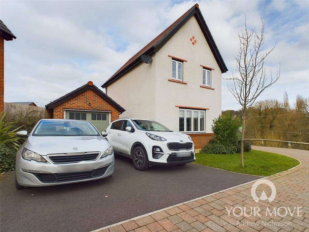 Driveway and Garage