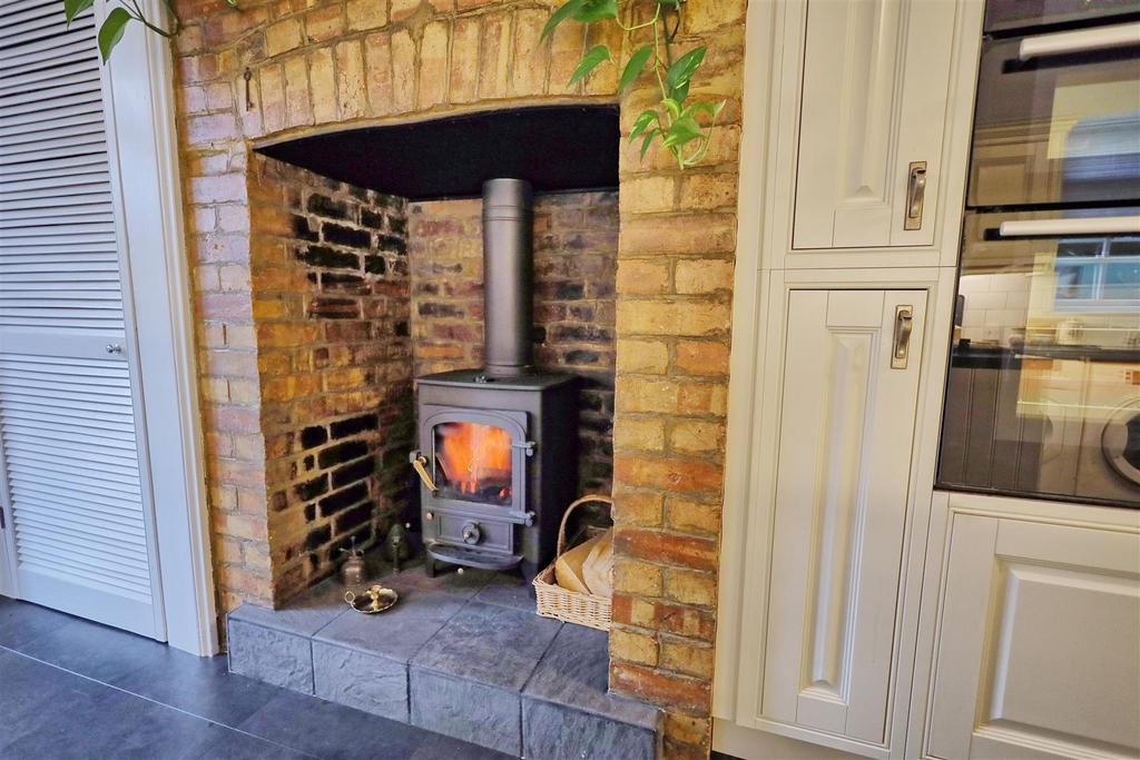 Feature fireplace