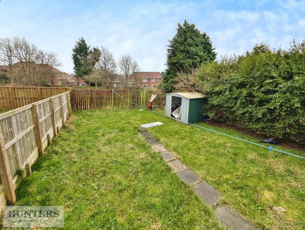 Rear gardens