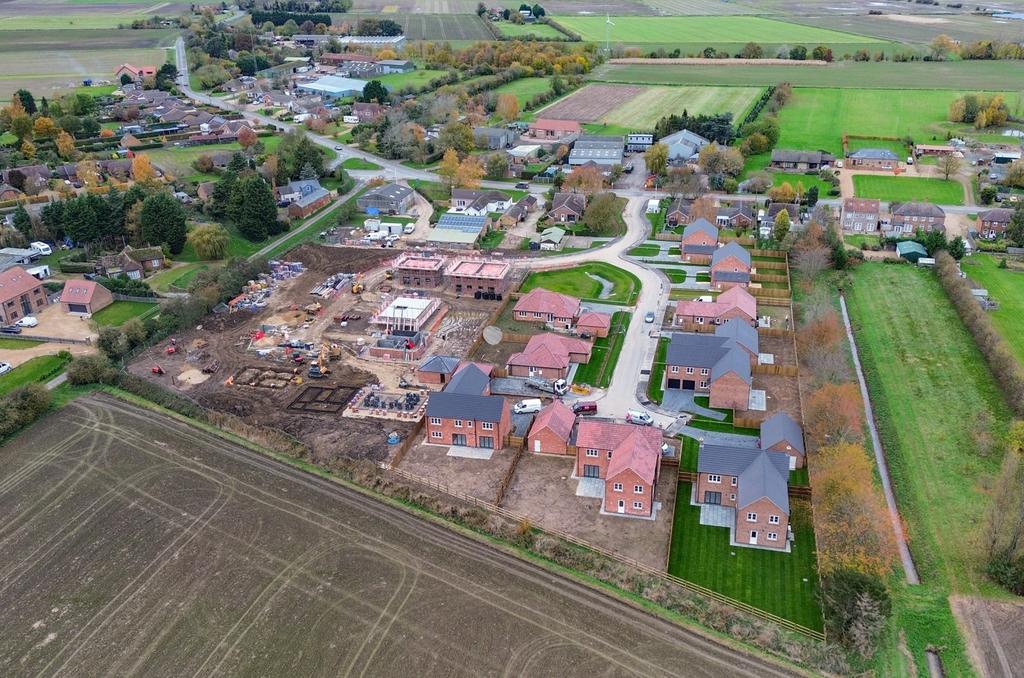 Site location - development now complete