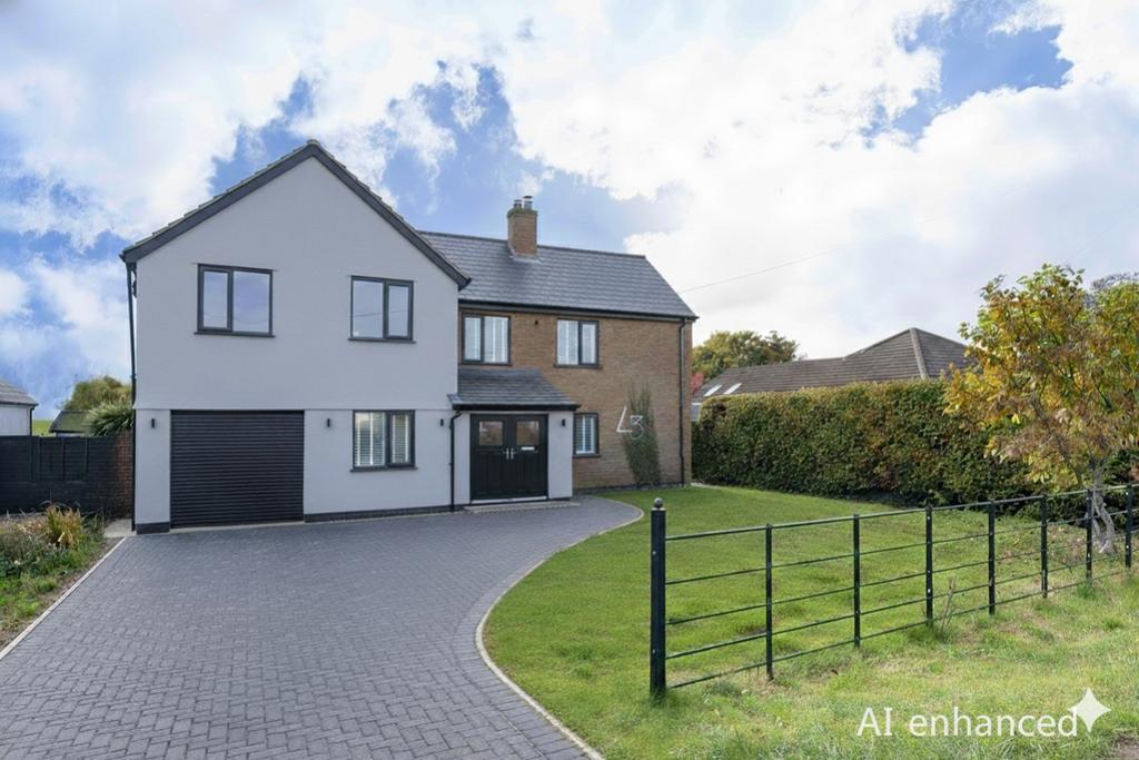 AI Enhanced view of property once finished