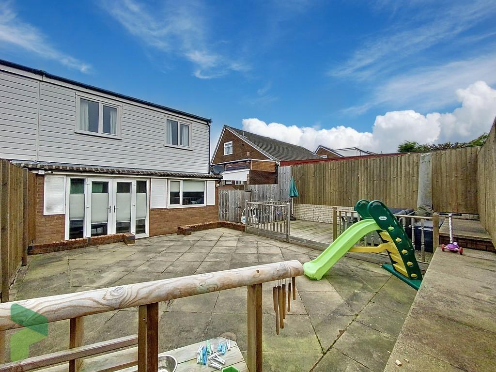 Rear of house and garden