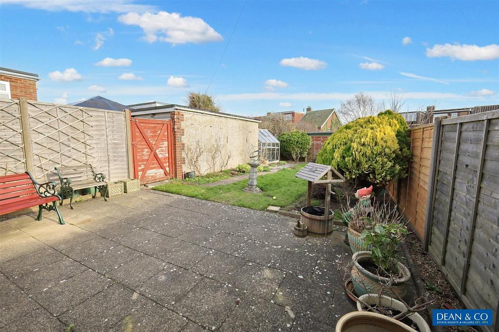 Rear garden