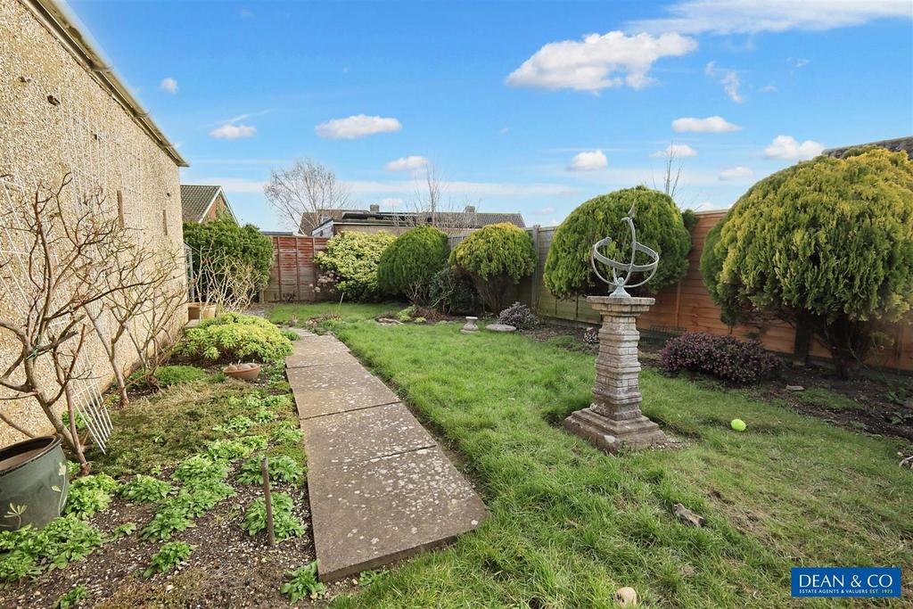 Rear garden