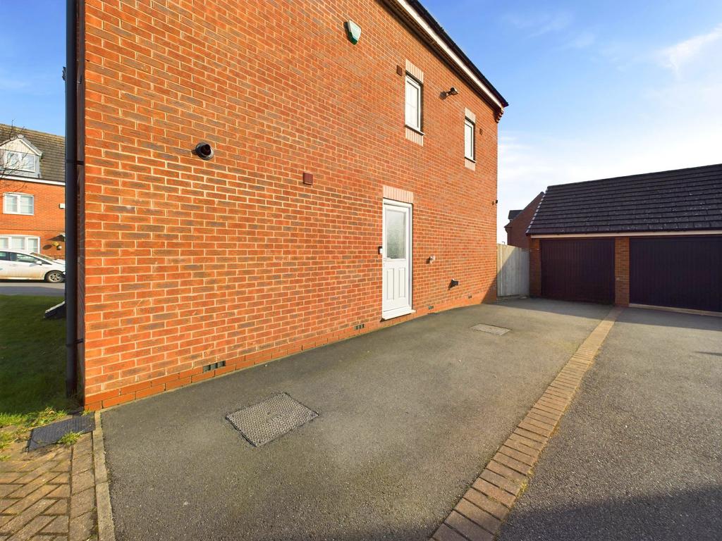 Driveway and Garage