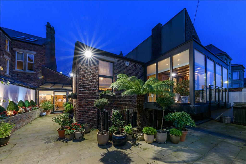 Courtyard At Night