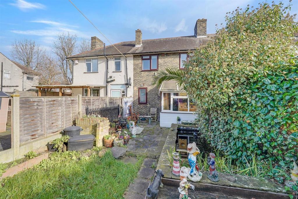 Private rear garden