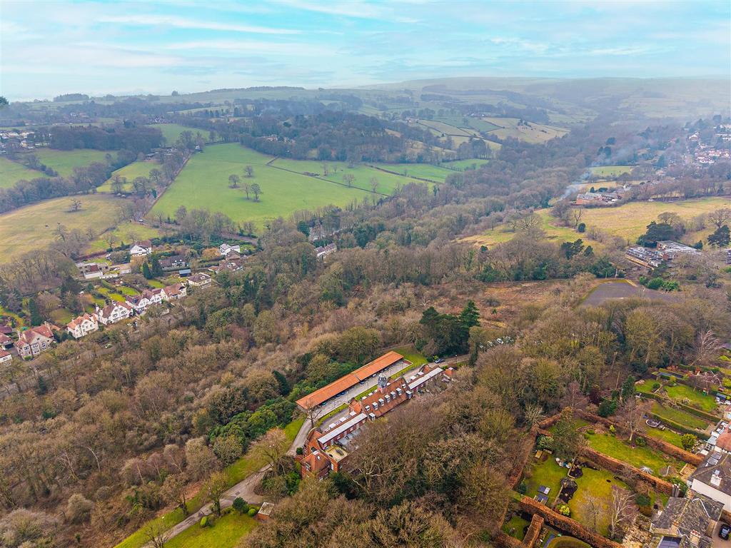 Aerial overview of area