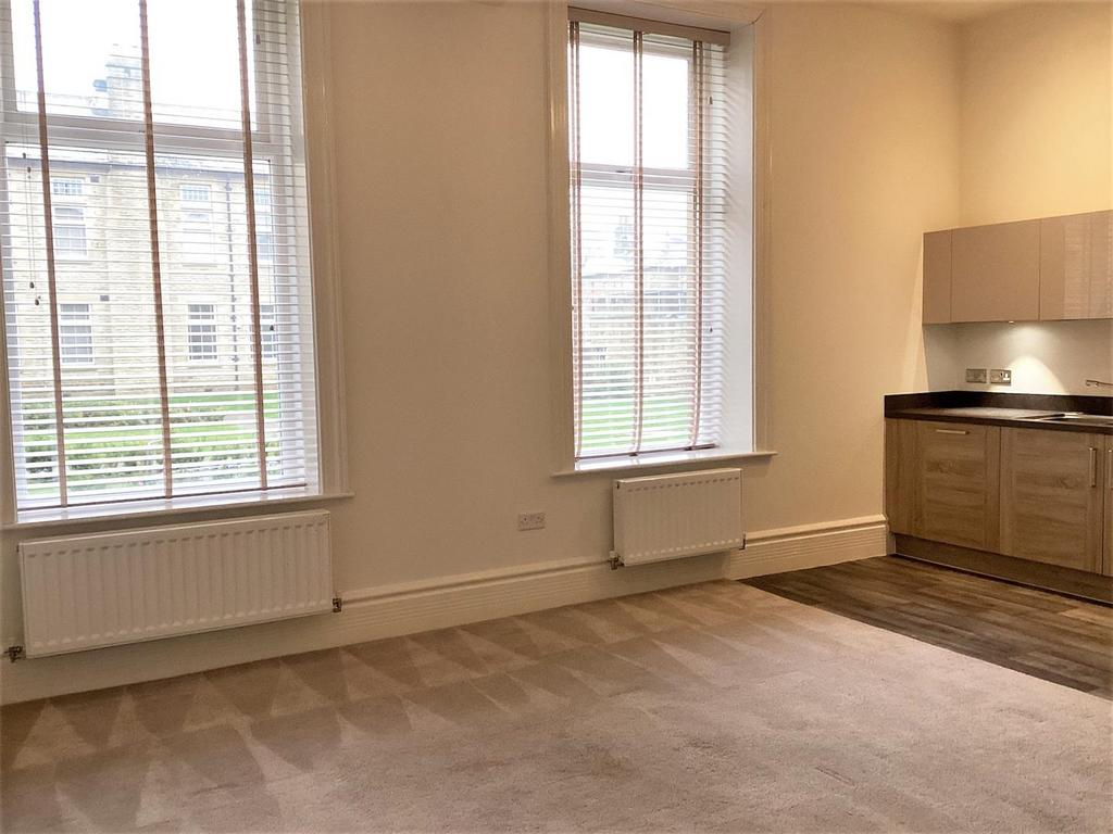 Open plan living area