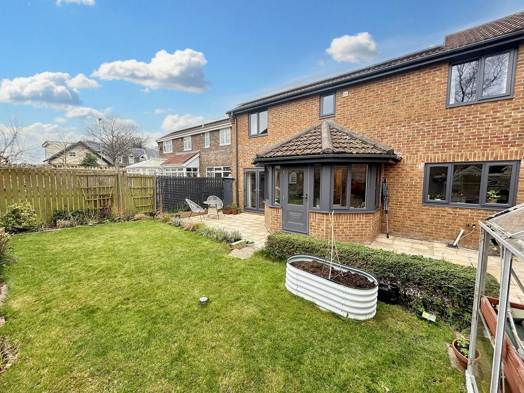 Rear garden