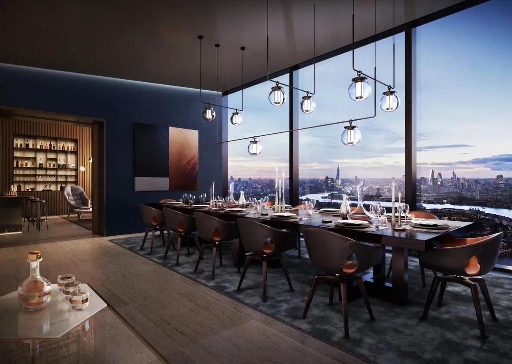 RESIDENTS LOUNGE &amp; DINING AREAS