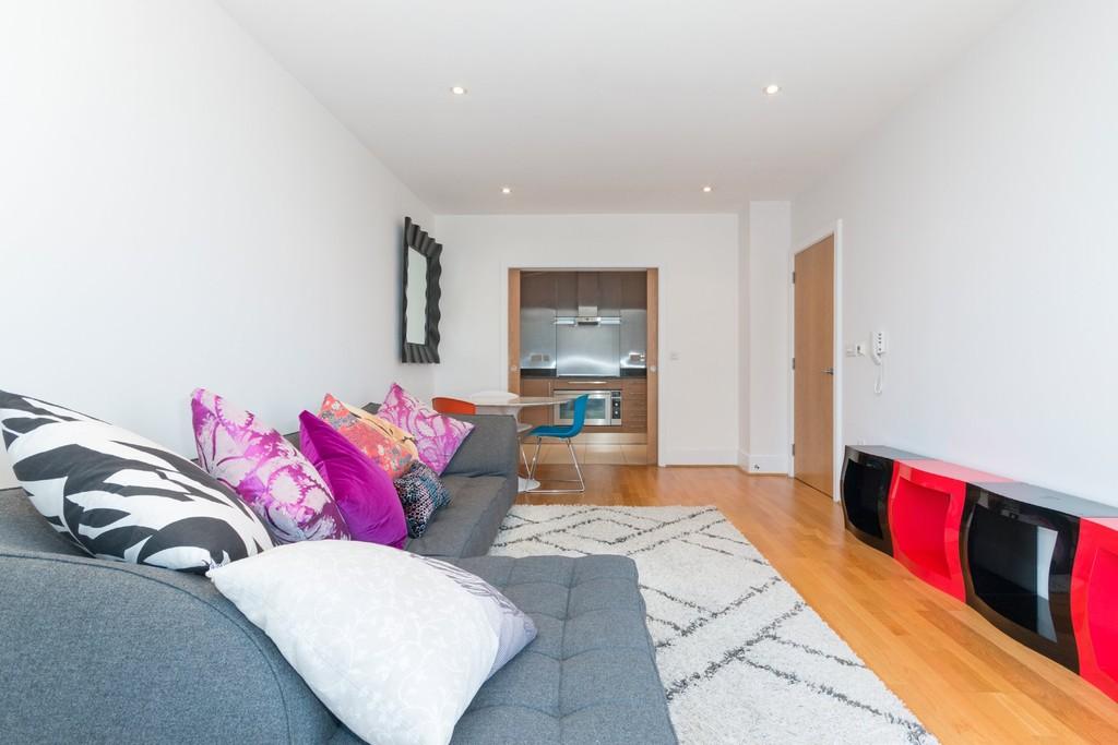 Kitchen Opens to Living Area