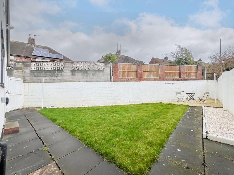 Rear garden