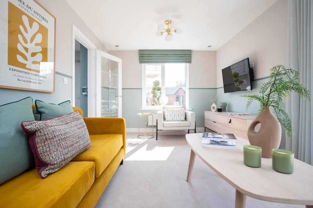 The lounge fits two 3 seater sofas, so there's...