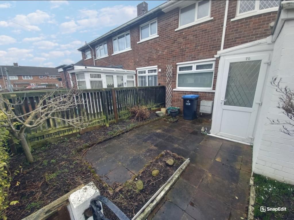 Rear garden
