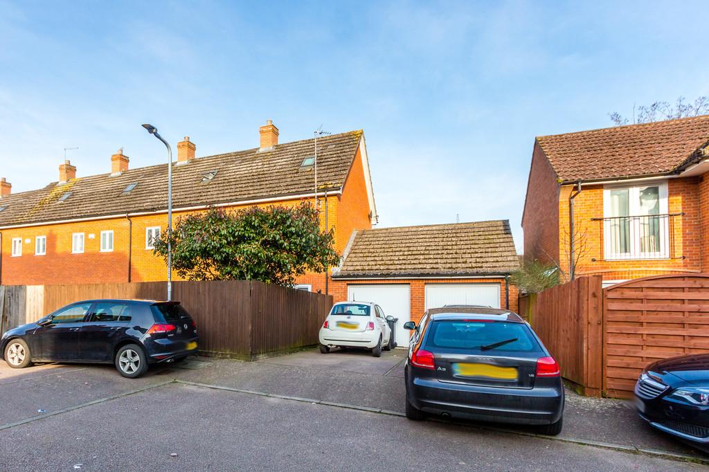 Garage and driveway