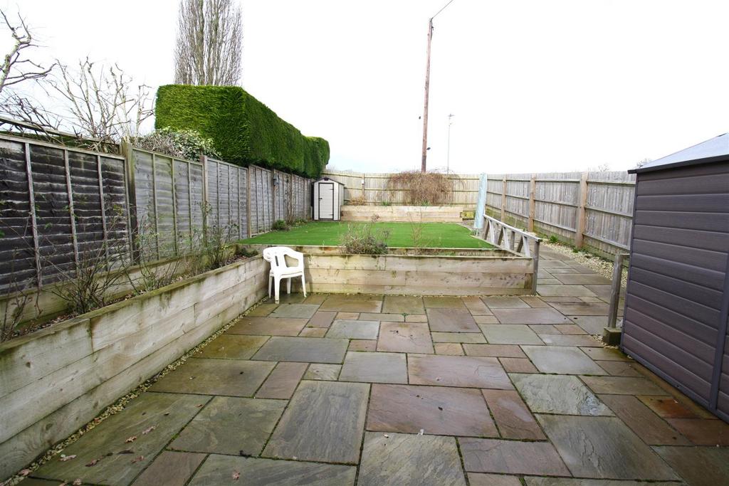 Rear garden