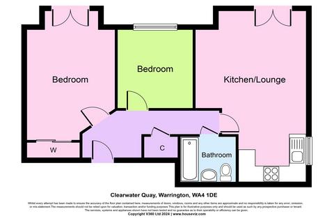 2 bedroom flat for sale, Warrington WA4