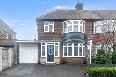 3 bedroom semi-detached house for sale, Harewood Crescent, West Monkseaton, Whitley Bay, Tyne and Wear, NE25 9NS