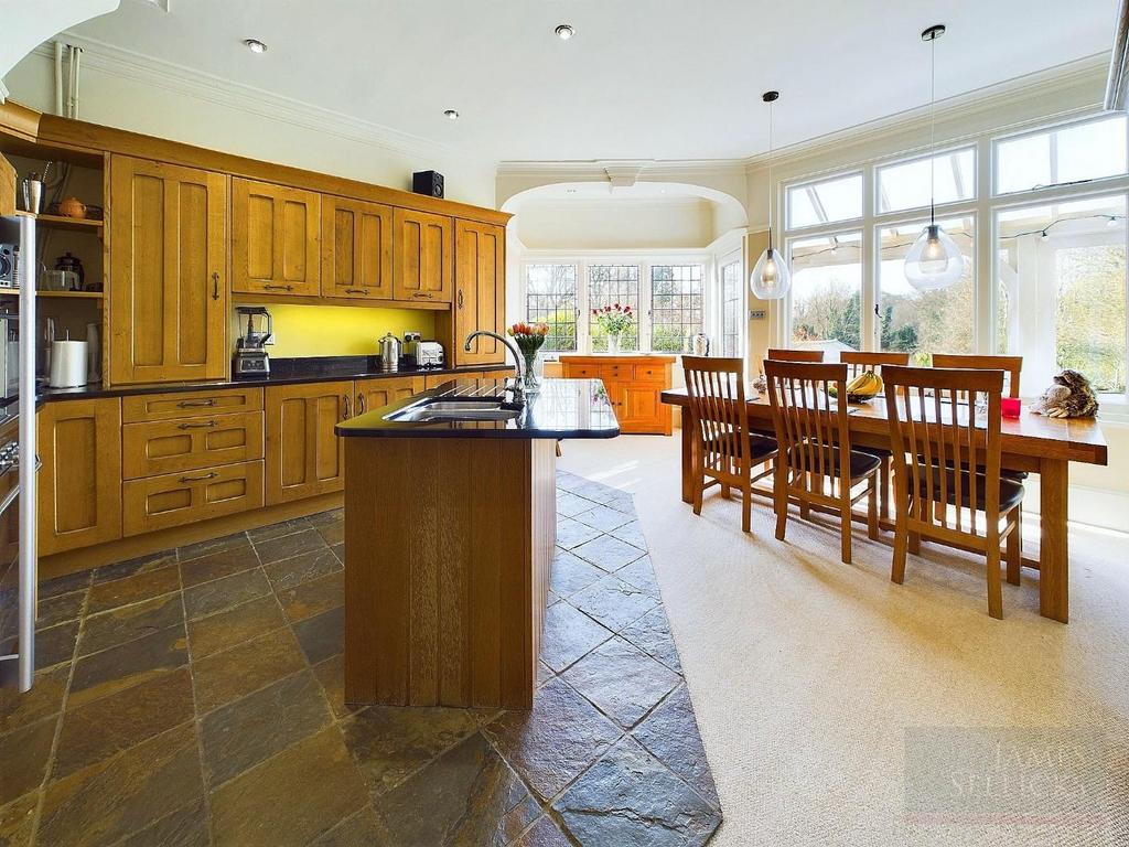 Open plan living kitchen
