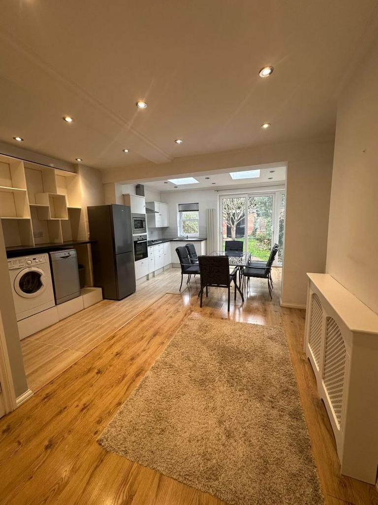 Open-plan living area, open plan living