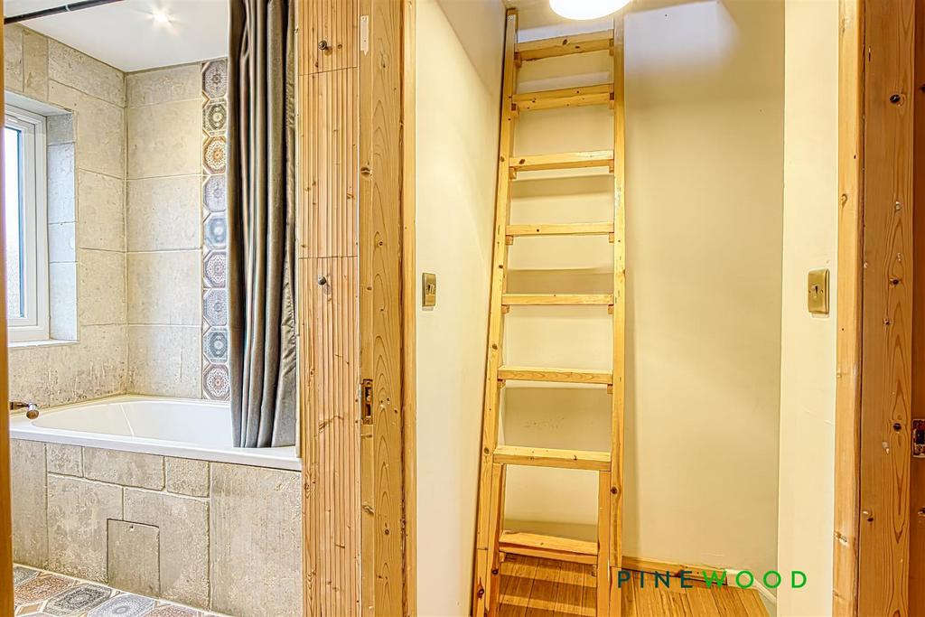 Stairs to loft room