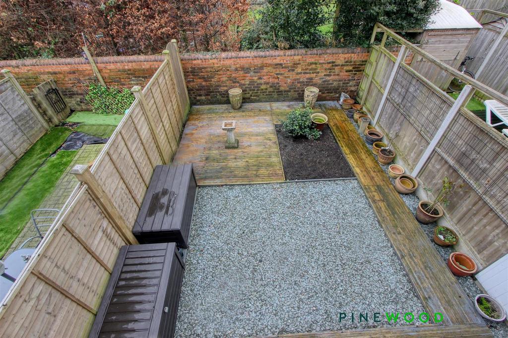 Rear garden