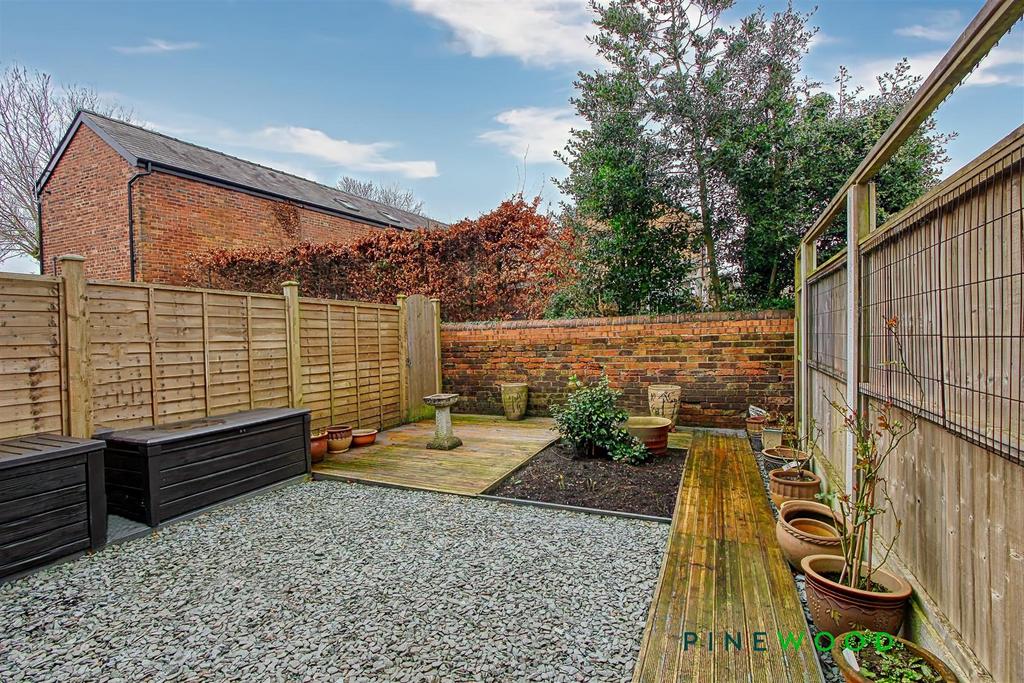 Rear garden