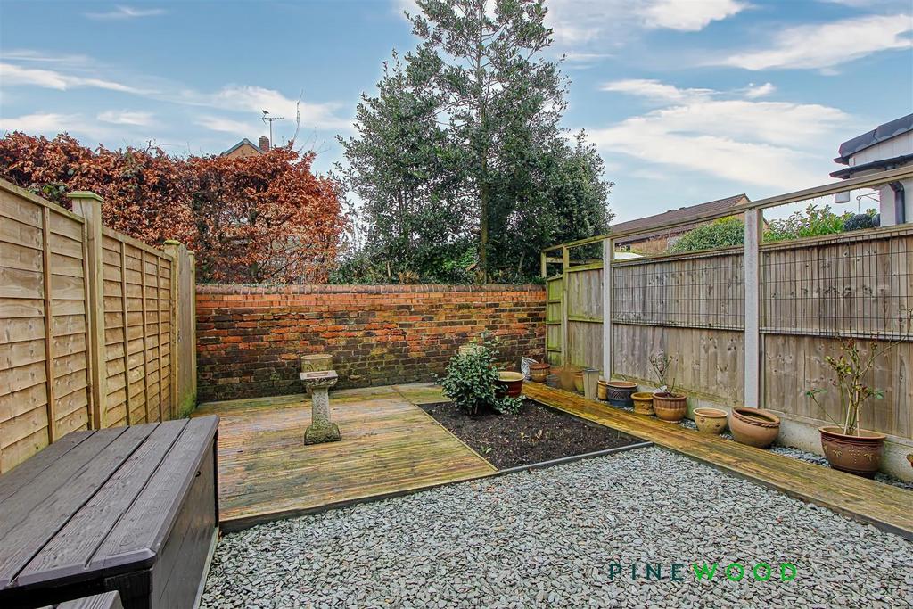 Rear garden