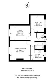 2 bedroom flat for sale, East Street, London, SE17