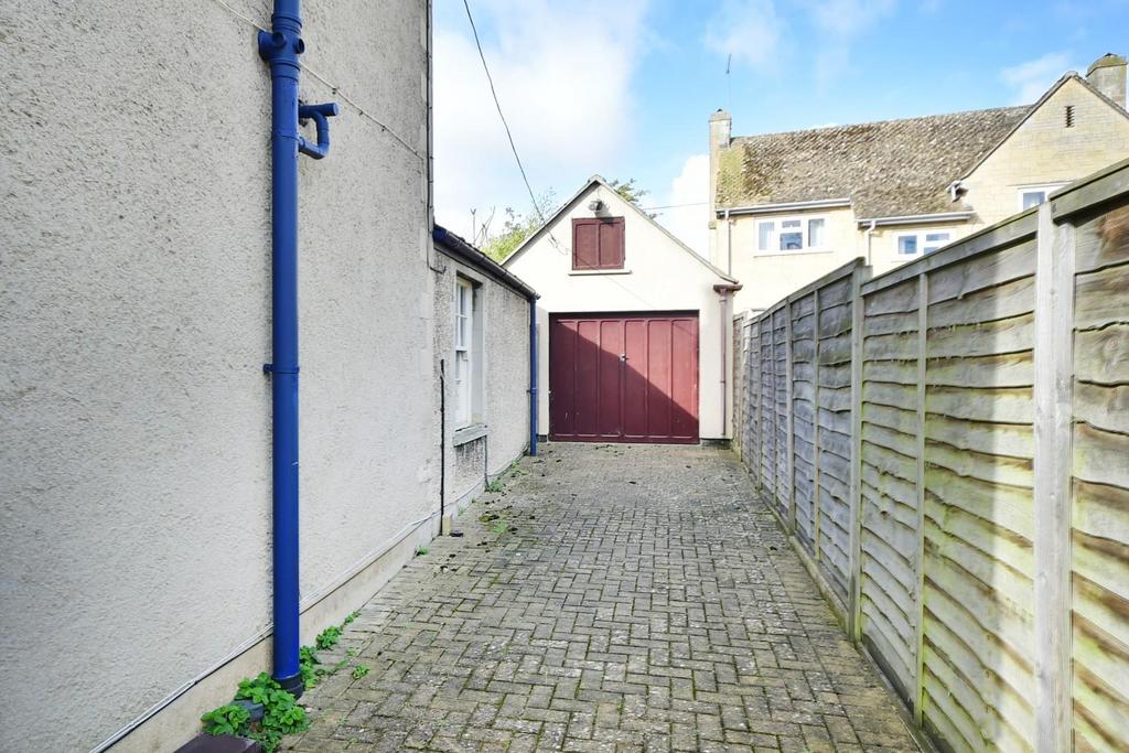 Garage and driveway