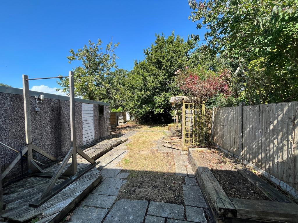 A spacious and well-lit garden area, perfect fo...