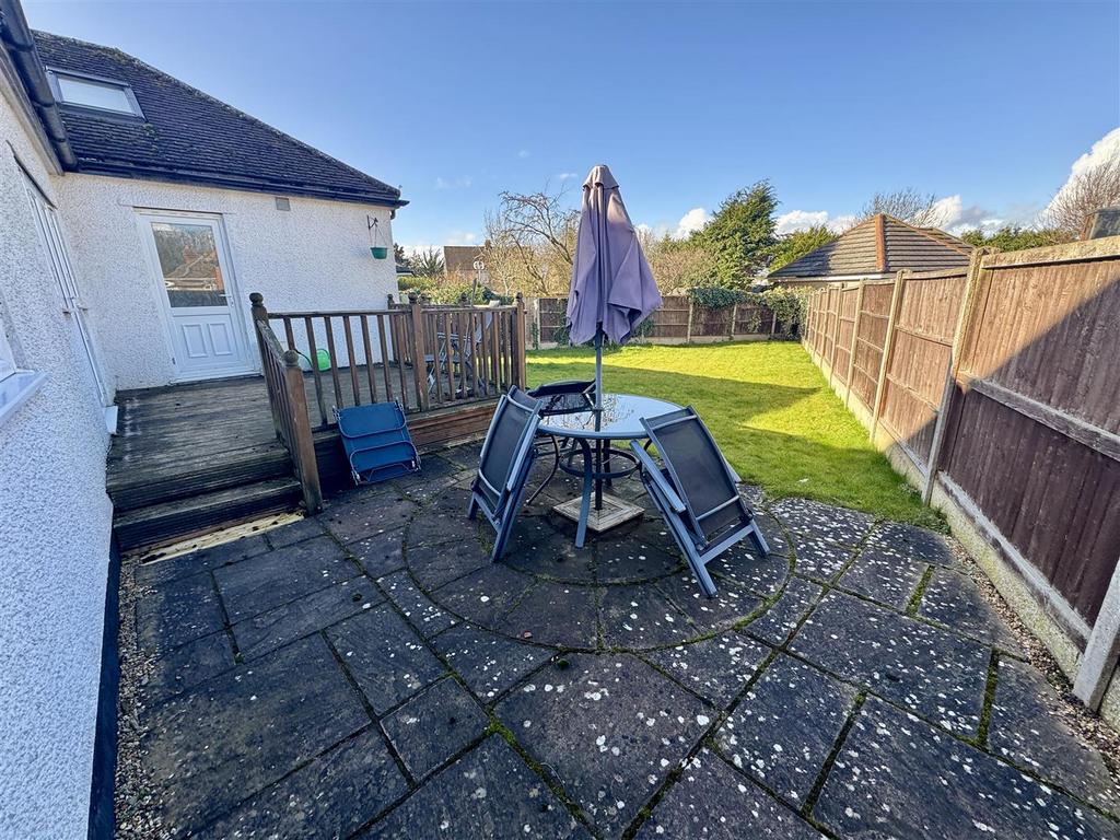 Rear garden