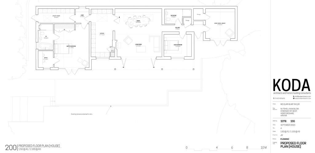 Proposed new floorplan with approved planning perm