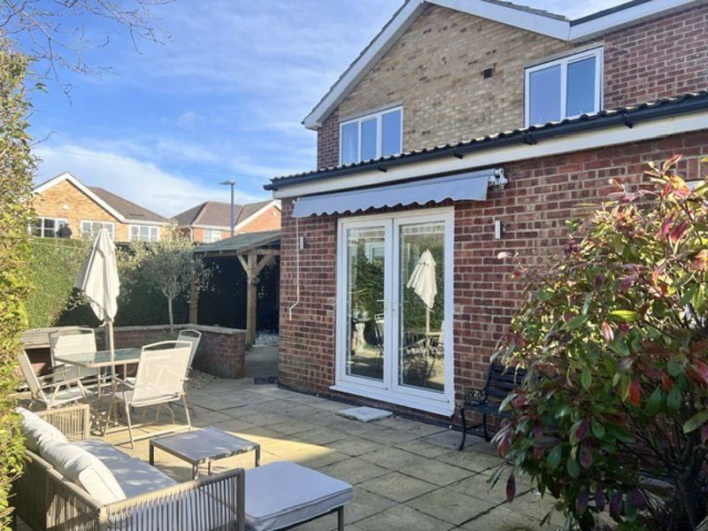 Rear garden