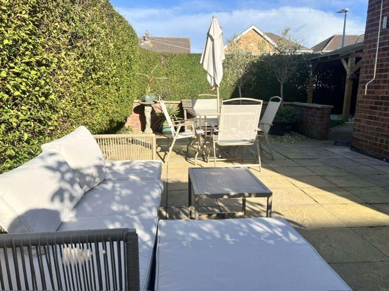 Rear garden view 3