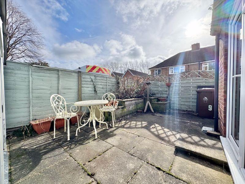 Rear garden